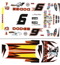  9 Kasey Kahne SPY vs SPY Rookie Car 1/43rd Scale Slot Car Waterslide Decals