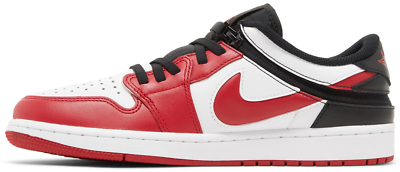 Nike Air Jordan 1 Low Flyease Men’s Shoes Size 12 Black White Gym Red New Nike Air Jordan 1 Low Flyease Bred Banned Black Gym Red  main image 3