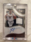 2021 Select Nikola Jokic GAME WORN Jersey Auto 107/149
