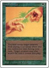 Magic MTG - Instill Energy - Unlimited - PLAYED - EN