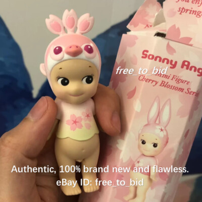 SONNY ANGEL Cherry Blossom Series 2019 Peacock Mini Figure Opened