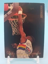 1992-93 SkyBox Thunder and Lightning Dikembe Mutombo Mark Macon #TL1 Nuggets HOF