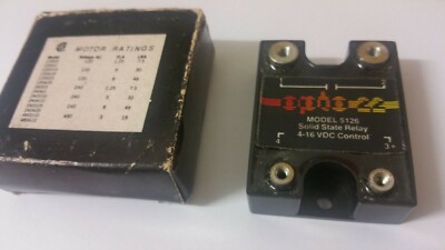 BRANDNEU Opto 22 Modell 5126 Halbleiterrelais NOS