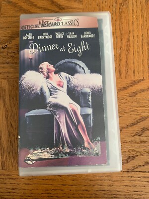 Dinner At Eight VHS | eBay 