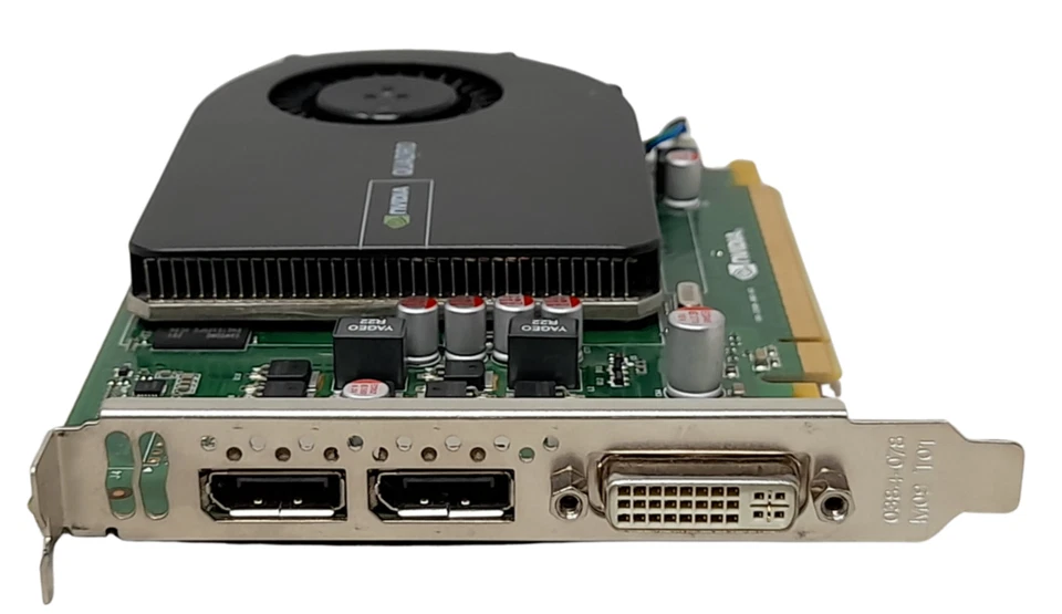 HP NVIDIA Quadro 2000 612952-003 GDDR5 1GB PCI-E Graphics Card - Image 2 of 2