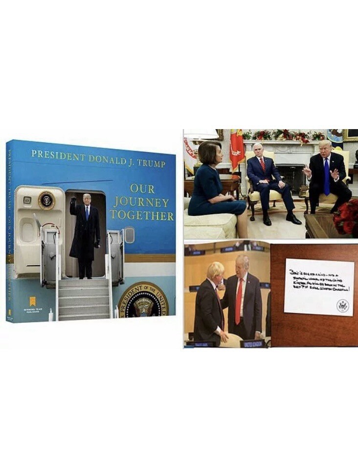 Our Journey Together Signed Donald J. Trump Autograph 100 Authentic