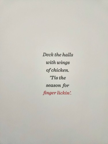 KFC Christmas Cards - Collectible - 9 Christmas Cards & Envelopes - RARE - Picture 8 of 9