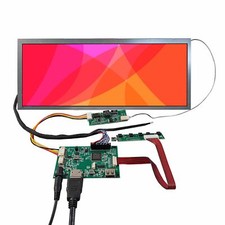 HDUSB LCD Controller Board Screen flip 12.3" VS123Z 001A 1920X720 IPS LCD