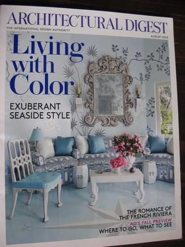2012-2013 ARCHITECTURAL DIGEST MAGAZINE MICHAEL J, G W BUSH, LAUREN, TOM BRADEY - Picture 8 of 10