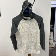 First Wave Gray Youths Hoodie Size 10/12