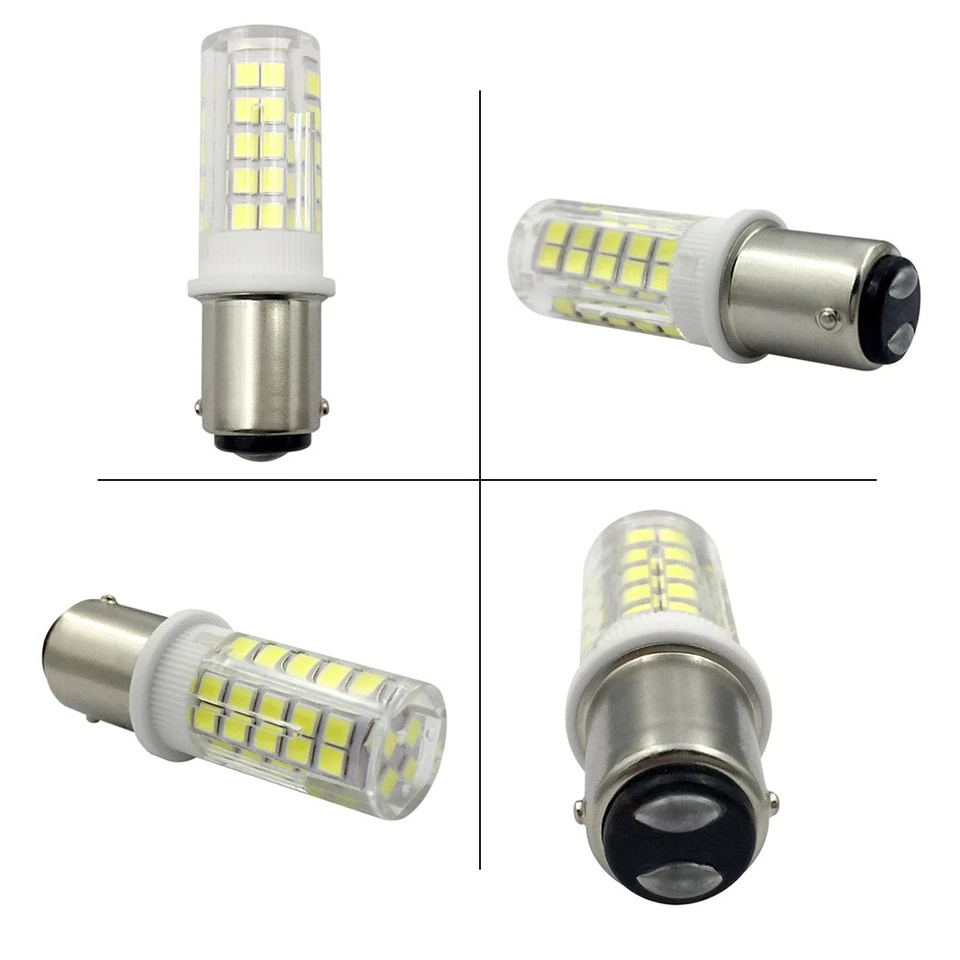Ba15d B15D Bayonet Base Led Bulb 45/64-2835 LED 5W Ceramics Light 220~240V Lamp - Image 2 of 3