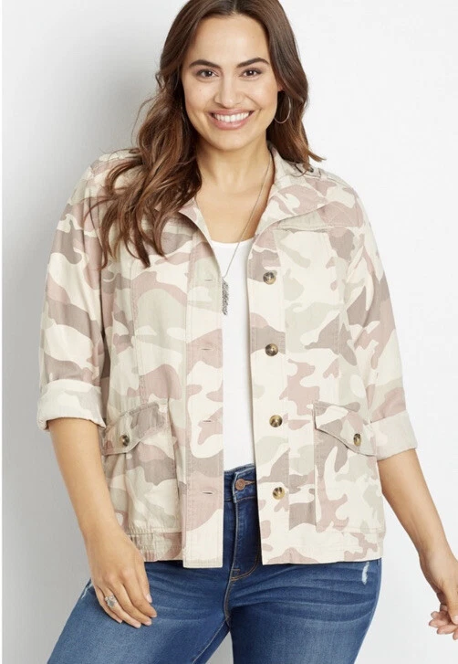 Maurices camo jacket clearance