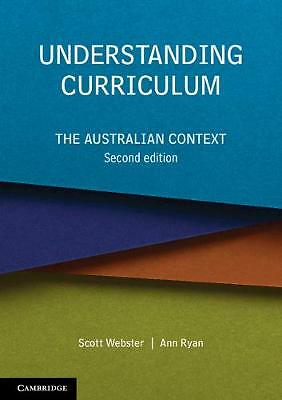 Understanding Curriculum The Australian Context Webster Ryan Paperback 2e