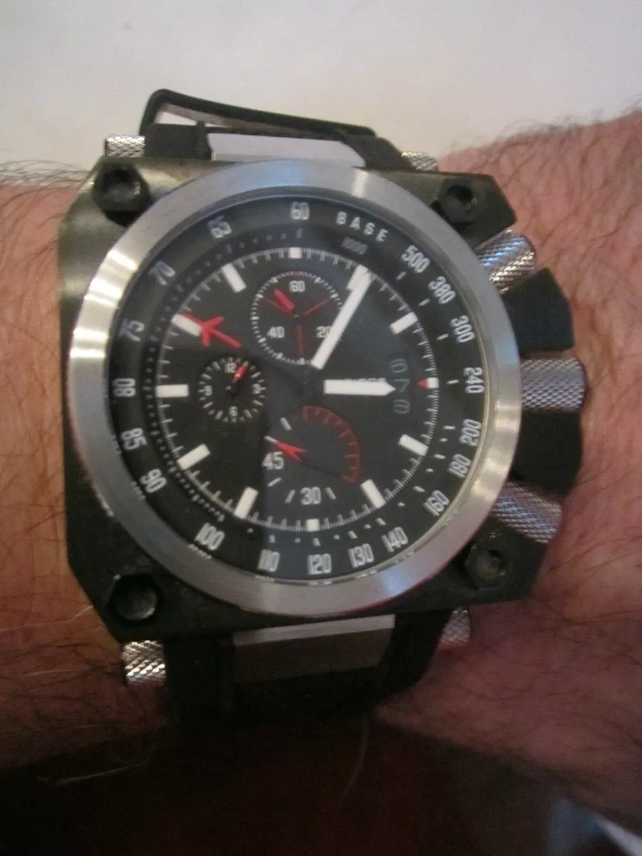 AKRIBOS XXIV CHRONOGRAPH WATCH AK 422BK IN THE BOX GW eBay