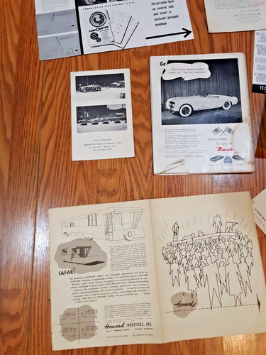 INTERNATIONAL MOTOR SPORTS SHOW 1953 with many advertising extras - Picture 17 of 22