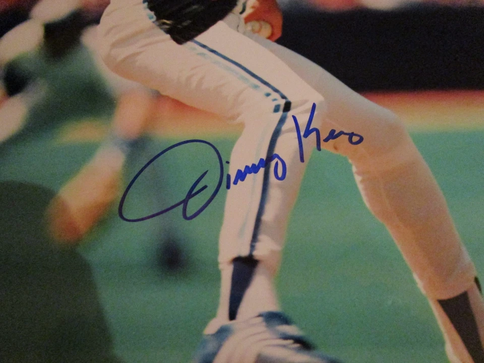 JIMMY KEY SIGNED 8 X 10 PHOTO Toronto Blue Jays W/COA (B) - Image 2 of 2