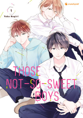 Those Not-so-Sweet Boys Band 1-6, komplett Crunchyroll, Manga, Deutsch, NEU