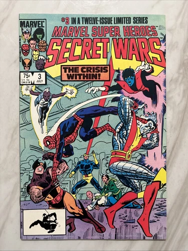 Marvel Super-Heroes Secret Wars #3 (1984) VF+ 1st Appearance Titania Marvel🔑