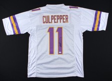 DAUNTE CULPEPPER AUTOGRAPHED CUSTOM JERSEY (MINNESOTA VIKINGS) - JSA COA!