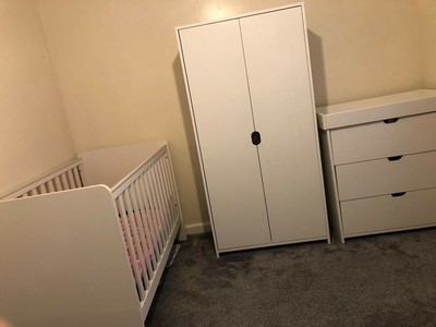 mamas and papas rocco 3 piece furniture set