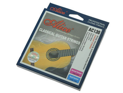 Klares Nylon klassische Gitarrensaite Hochspannung versilbert kupferumwickelt