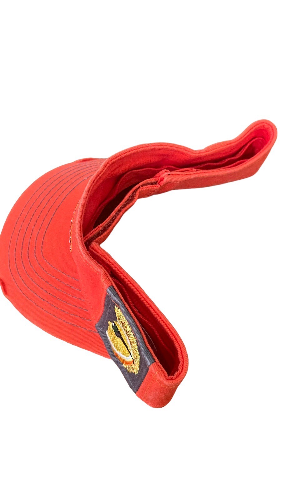 Shock Top Hat Orange Adjustable Visor - image 3