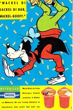 3w22408/ Reklame von 1991 &ndash; NESTLE - &bdquo;Wackel-Goofy&ldquo;