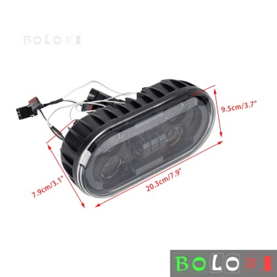 LED Headlight Assembly w/ DRL E-mark For Harley Sportster S