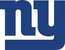 New York Giants Ny - 3 Wide -white Blue Red Vinyl Decal Truck Car Window New York Giants Ny - 3 Wide -white Blue Red Vinyl Decal Truck Car Window