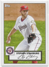 2021 Topps '52 Topps Redux #T5241 Stephen Strasburg - Washington Nationals