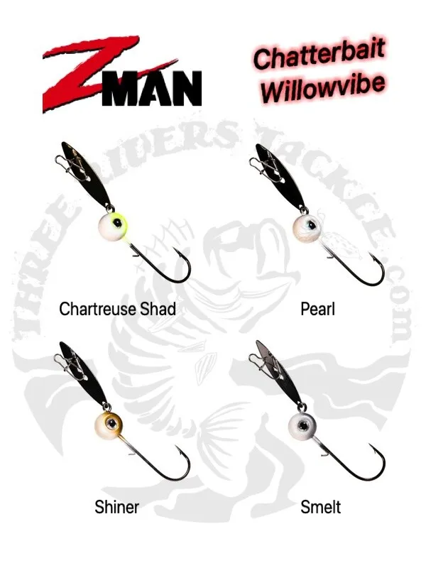 Z-Man Chatterbait WillowVibe - Choose Size / Color