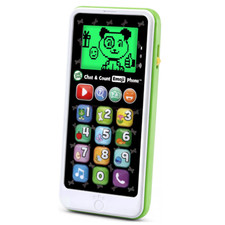 LeapFrog Chat  Count Emoji Phone Toy - Green