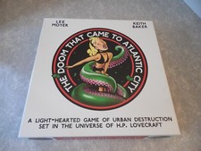 THE DOOM THAT CAME TO ATLANTIC CITY BOARD GAME, CRYPTOZOIC,