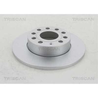 Triscan Bremsscheiben Hinten Ø256 Mm Voll FüR VW Golf VI 5K1 5M1 521 1T1 1T2