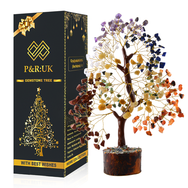 Seven Chakra Crystal Tree