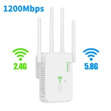 Wireless Repeater Router WiFi Range Extender Signal Booster Network Amplifier Us