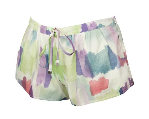 SG Shorts donna EMPORIO ARMANI pantaloncini mare cotone swimwear articolo 262228 - Imagen 2 de 5