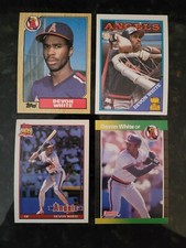 11 Card Lot Devon White Angels, Blue Jays Rookie Card - Excellent condition