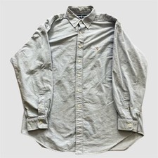 Polo Ralph Lauren Shirt Size 17 Long Sleeve Light Blue Classic Fit Button Down