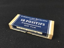 boite de 12 stereofilms Bruguiere LYON 