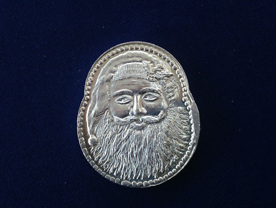 1982 Golden State Mint Santa Face GOLD-56 Silver Art Bar P1911 | eBay