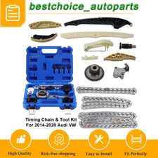 Timing Chain Kit & Tool Kit For Volkswagen New Beetle Audi A4 Quattro 2012+ 2.0T