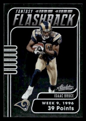 2020 Panini Absolute #FF-IB Isaac Bruce St. Louis Rams
