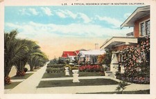 Los Angeles California Early 1900s Home Cottage Bungalow Cabin Vtg Postcard U7