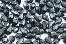 Czech Crystal Drop - 10 x 6mm   24 pieces