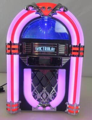 ラジオ・コンポ Victrola counter top juke box Amazon.com