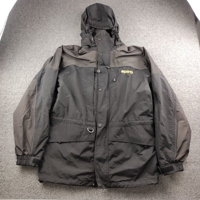 Spirit Airlines Jacket Hooded Size Small Mens Warm Logik EZEM System Uniform