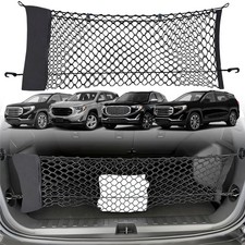 Envelope Style Automotive Elastic Trunk Mesh Cargo Net for GMC Terrain 2018-2...