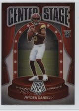 2024 Panini Mosaic Center Stage Silver Prizm Jayden Daniels #8 1gf1