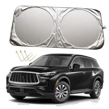 XHRING Car Windshield Sun Shade Sunshade for Infiniti QX60 2014-2025 2026 QX80